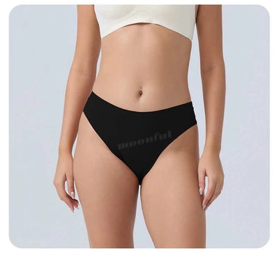 Menstrual Panties Women Leak proof Menstrual Period Underwear Ice Silk Menstruation Panties Menstrual Cycle Absorbent Underwear