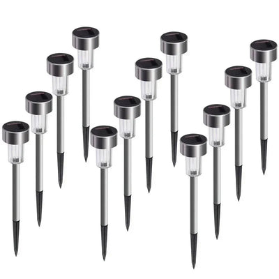 Outdoor Solar Lights Garden Lamp Solar Powered Waterproof Landscape Path LED Light for Yard Backyard Lawn Patio Decorative