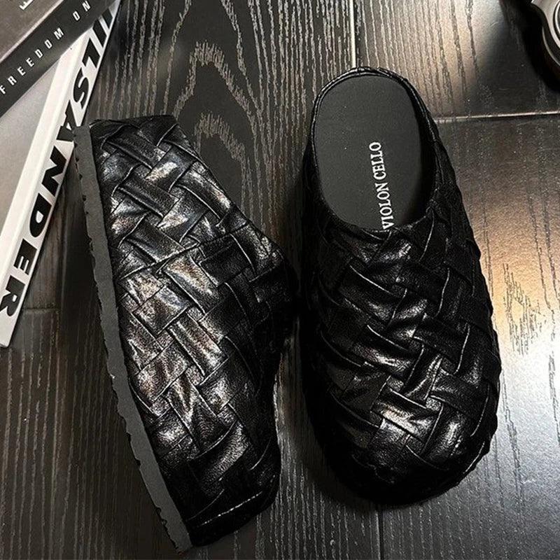 Women Mules Shoes Flats Platform Slippers Summer Sandals Designer Woman 2025 Trend Slingback Flip Flops Casual Sneakers Mujer