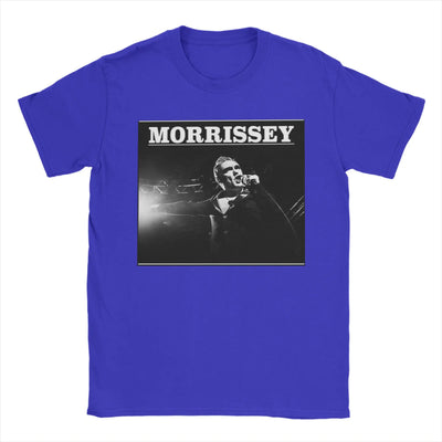 Men Women T-Shirt  Morrissey Designs British singer and songwriter T Shirts Fashion  Summer Tee Shirt Y2K Cotton Tops Gift