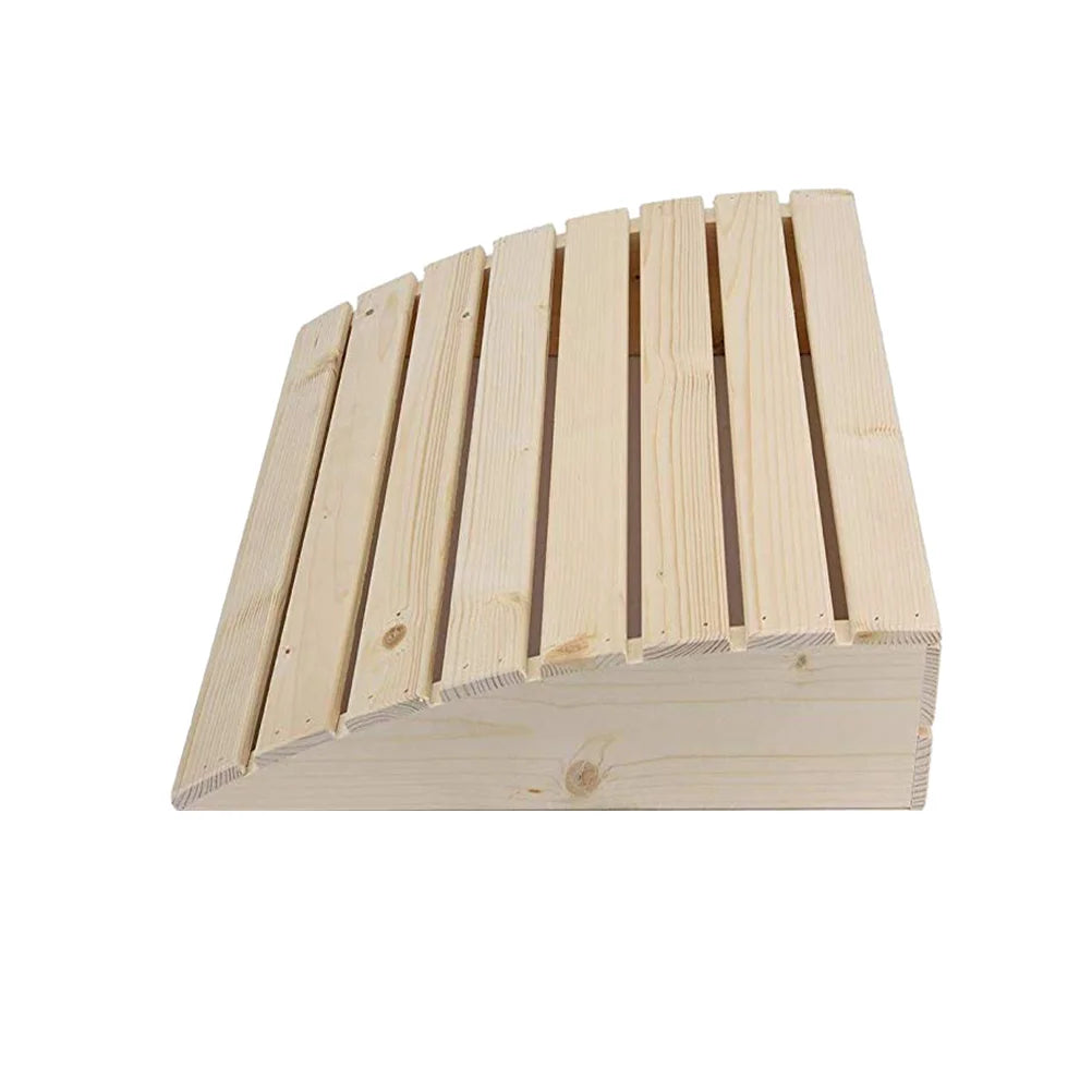 Wooden Headrest Sauna Pillow Comfortable Support Steam Room Supplies Accessories Wooden Pillow Sauna Room Equipment Bathroom
