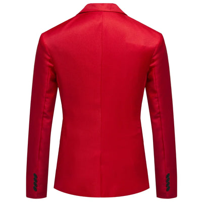 New Autumn Men's Western-style Suit Single-breasted Casual Cross-border Amazon Fashion Outdoor Wear Men's Blazer