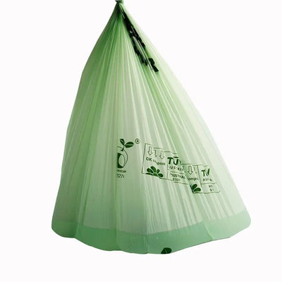 50PCS Biodegradable Pet Poop Bags 8L 10L Compostable Trash Liners for Kitchen Household Dog Cat Waste Eco-Friendly Garbage Bags