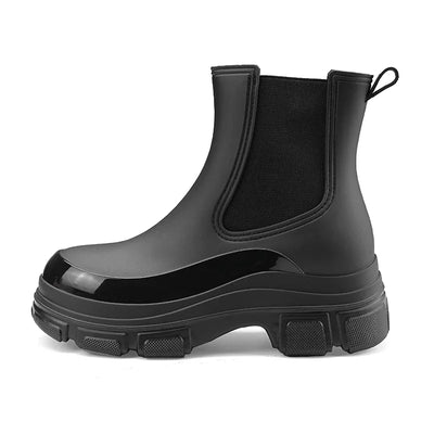 Women's Rain Boots with Flat Heels, Year-round Bestseller Are Casual Waterproof and Anti-slip High-quality EVA Outdoor Boots