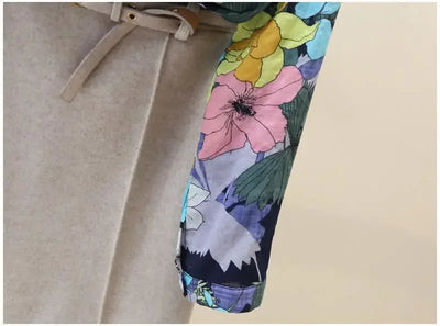 Spring Autumn Cotton Linen Casual Fashion Floral Print Shirt Ladies Loose All-match Sweet Blouse Femme Comfortable Top Women