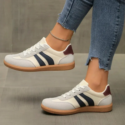 Women Designer Sneakers 2025 New Round Head Deep Mouth Light Sneakers Breathable Casual Versatile Sneakers Zapatos De Mujer