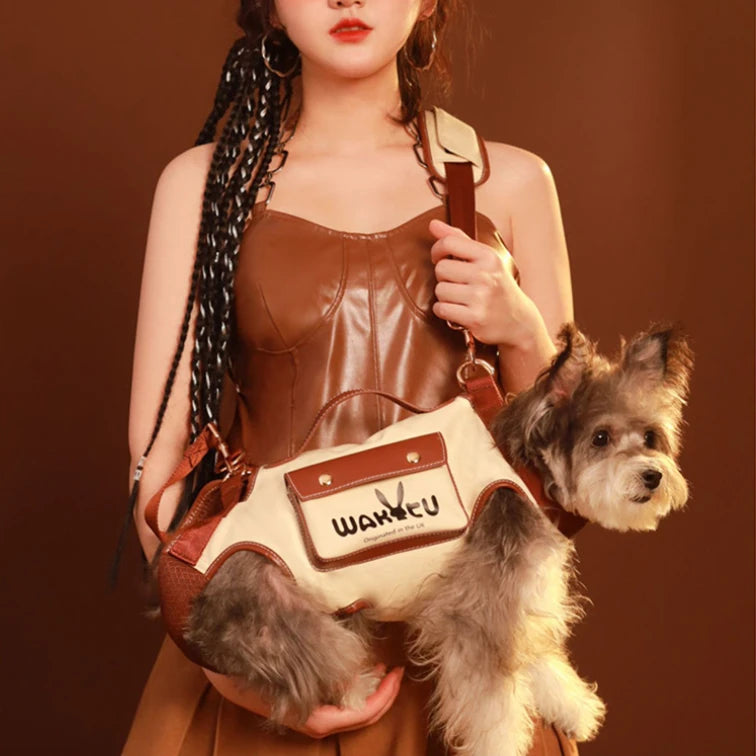 Dog Carriers Bags Portable Cat Backpack Pet Travel Portable Accessories Products Comfortable Travel Bag Cartoon Design Tractable