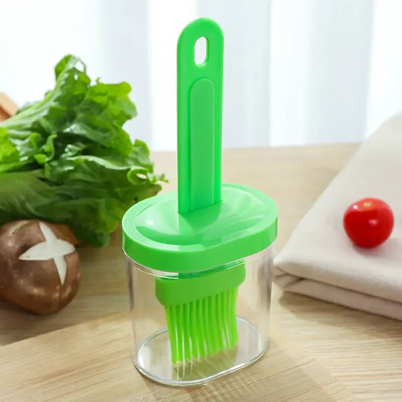 BBQ Brush Barbecue Cleaning Nylon/Silicone Brush Baking Bread Cooking Oil Cream Tools Multipurpose Kitchen Utensil Tool