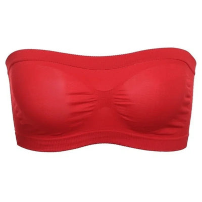 Women Breathable Mesh Tube Bra Seamless High Elastic Wrapped Sexy Invisible Strapless Chest Wraps Tube Tops Pregnant Mothers Bra