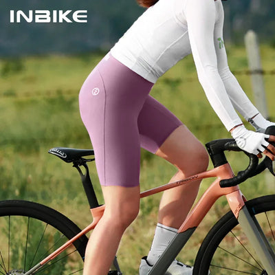 INBIKE 2025 Women's Cycling Shorts Summer Bicycle Pants Tights High Elasticity Biker Short Woman with Pockets Cycling Clothing