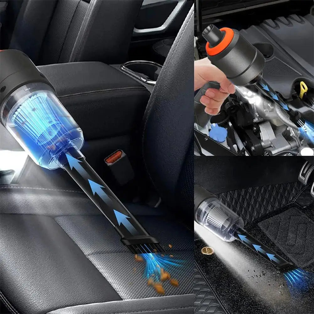 Portable Small Car Vacuum Cleaner For Multi Purpose Vehicles Small Household Pump Handheld Car Vacuum Cleaner Tool