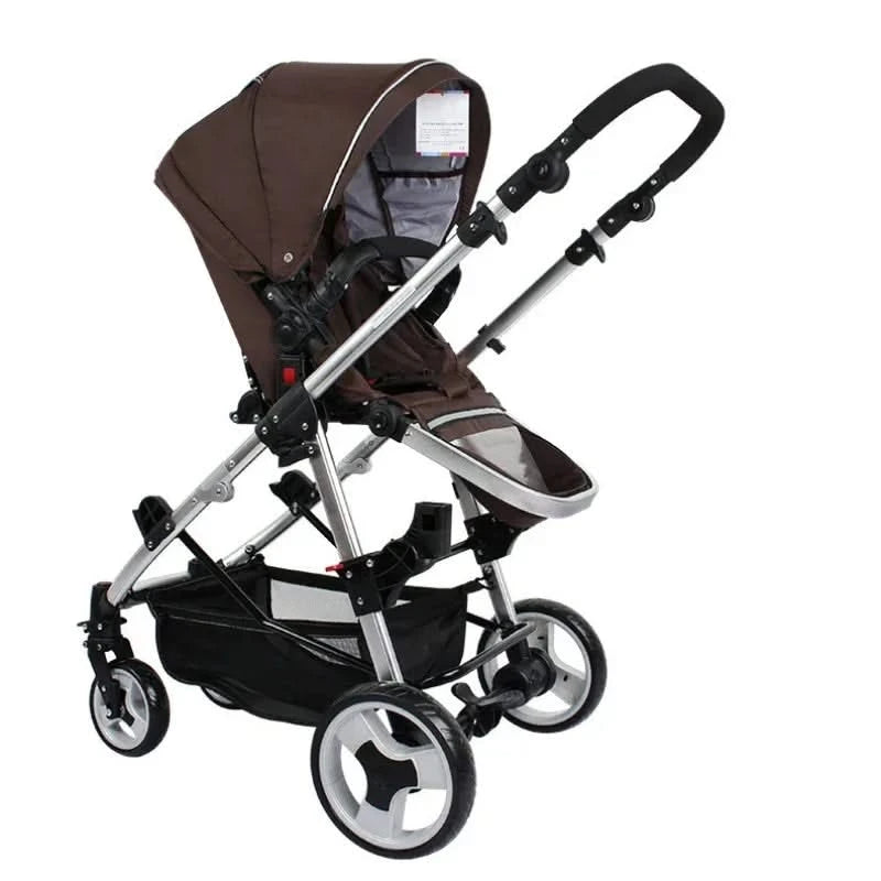 Twin Baby Stroller  Foldable, Two-way  Multifunctional Twin Baby Stroller,High View Baby Stroller Adjustable Armrests