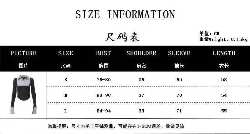 New Women Striped POLO Collar Retro Sexy Spicy Girl Long Sleeved Top Female Clothes 2024 Summer Women's Fashion Skinny T-shirt