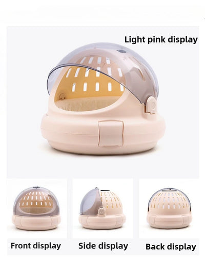 Pet Air Carrier Strong Bearing Capacity Travel Portable Car Space Capsule Small Cats Carriers Breathable Pet Products Supplies