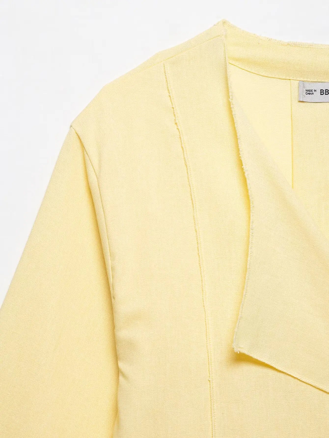 2025 Woman Fashion Linen Kimono Cross Coat Fashionable Women's Linen Blouse Shirt Women Brand Clothing