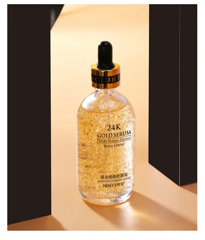 24K Gold Hyaluronic Acid Serum for Face Anti-wrinkle Anti-aging Brightening Moisturizing skincare Facial Serum Essence Face Care
