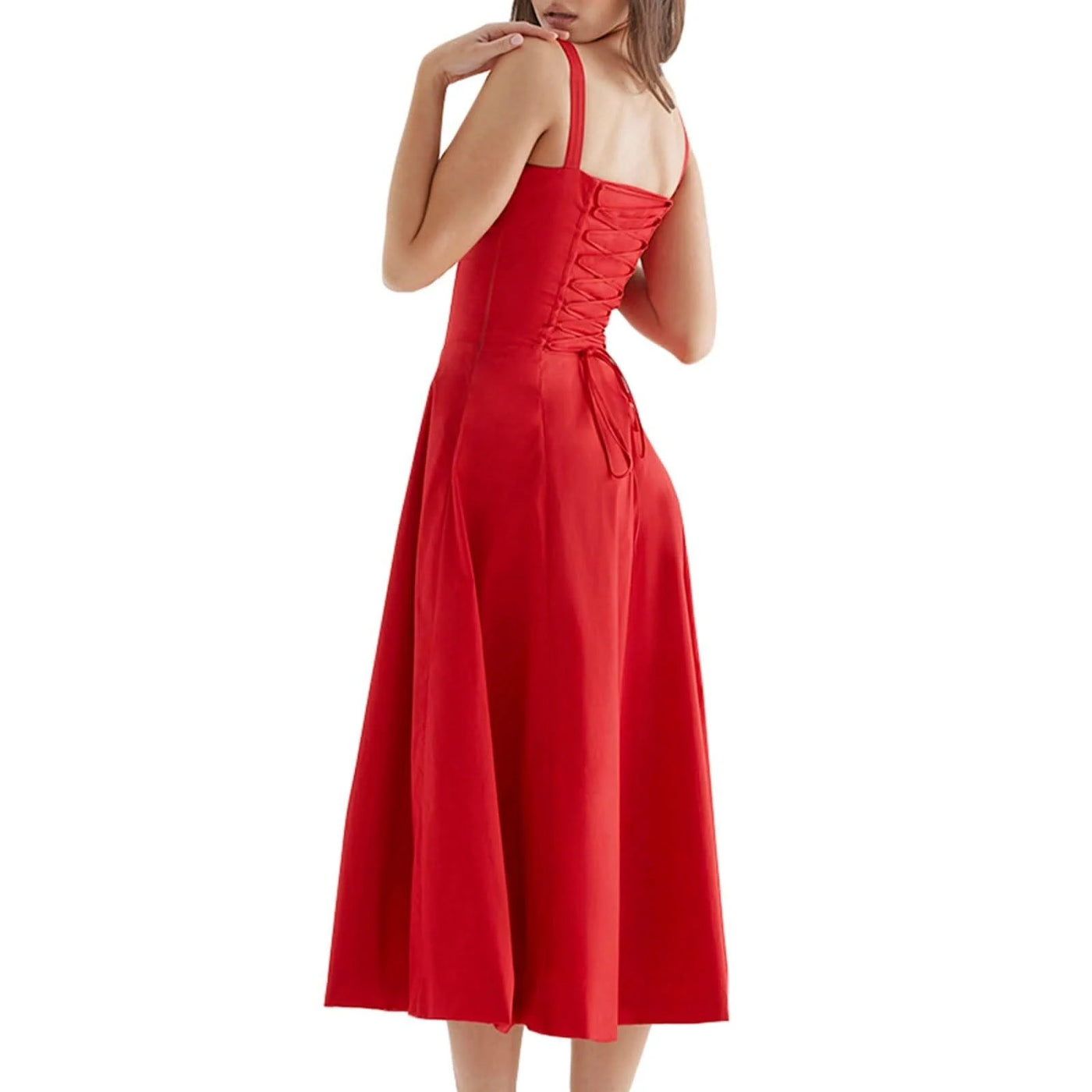 Elegant Summer Dresses for Women Sleeveless Bandage Party A-line Dress for Evening Party Beach Vestidos