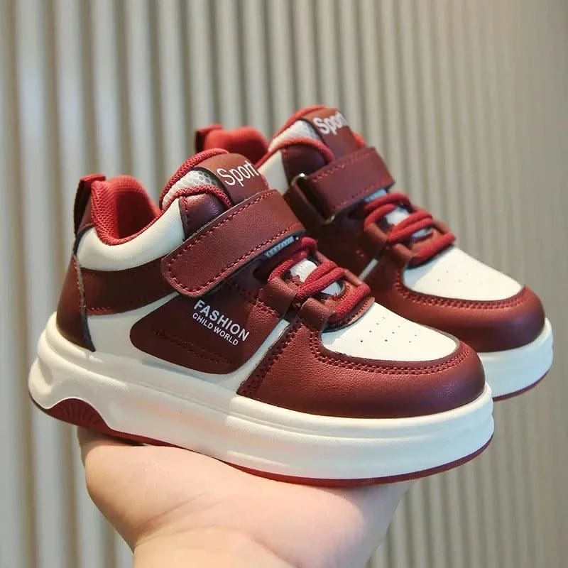Children's Sports Shoes Spring Autumn Unisex Versatile Kids Sneakers for Girls High-top Fashion Non-slip Boys Causal Sneakers