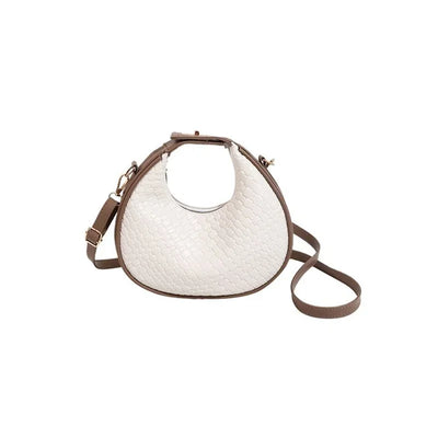 PU Leather Shoulder Bag Fashion Solid Color Lattice Crossbody Bag Small Bag Ladies Trend Luxury Designer Handbags