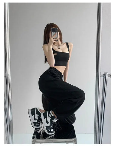New Jogging Sweatpants Women Joggers Sports Pants Women  Fashion Korean Tracksuit Pants Pantalon Female