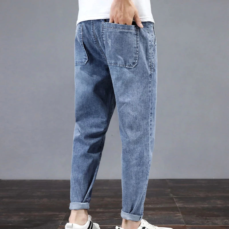 Men Jeans Male Trousers Simple Design High Quality Cozy All-match Students Daily Casual Korean Fashion jeans for men pants