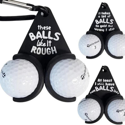 1PC DIY Accessories Mini Golf Ball Bag Funny Golf Ball Dispenser Easy Attachment To Bag Or Cart Portable Golf Ball Holder