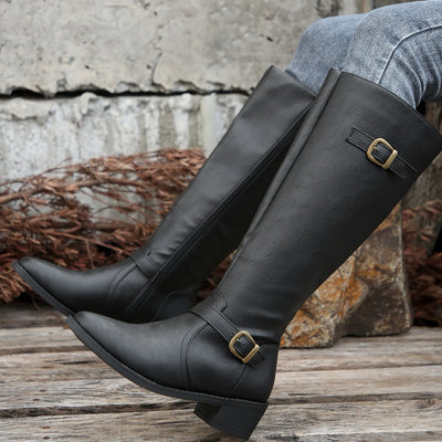 Women Boots Winter Fashion Knee High Boots Women High Quality Comfort Long Boots Outdoor Fashion Sexy Shoes Women Botas De Mujer