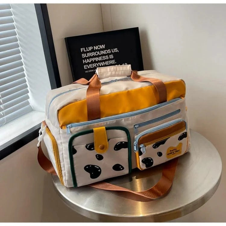 Women's Fashionable and Lightweight Boarding Bag for Maternity, Business, Yoga