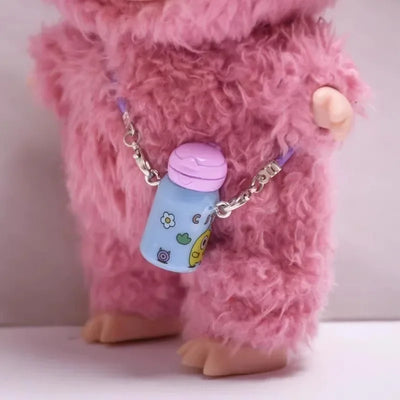 Labubu Accessories Baby Mini Water Bottle Water Cup Insulation Cup Accessories Miniature Decoration
