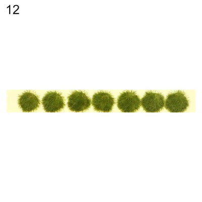 DIY Miniature Garden Decor Durable Static Scenery Model Landscape Wargame Grass Tufts Building Layout Sand Table Flower Cluster