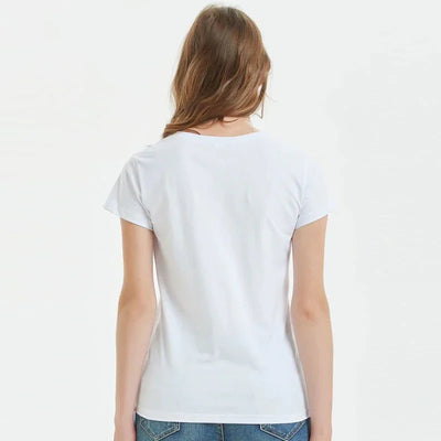 Women T Shirt Flamengo Dance Cartoon Girl Printed Shirts Fashion O-neck Femme Tshirts Cute Tops Tees Women Aesthetic Clothes