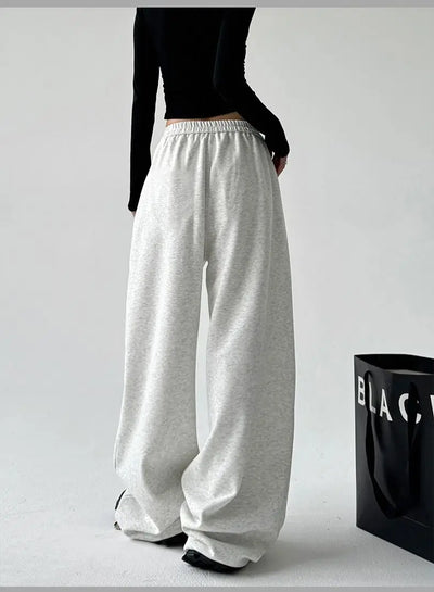 Wide Leg Pants Women's Autumn and Winter New Loose Sports Casual Pants