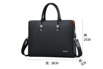 Men Business Briefcase for Husband Shoulder Bag MaLE Laptop Briefcases Bags Large Capacity Men's Handbag Bolso Grande Mujer
