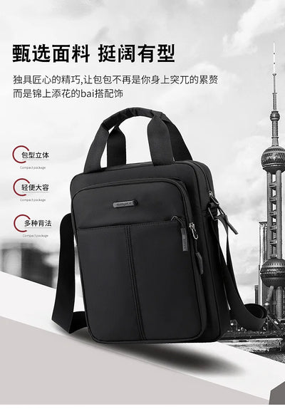 Men's High Capacity Hand Bags New Trendy Cool Men's Shoulder Bags Nylon Messenger Bags Travel Handbag Crossbody Bag Sling Bag