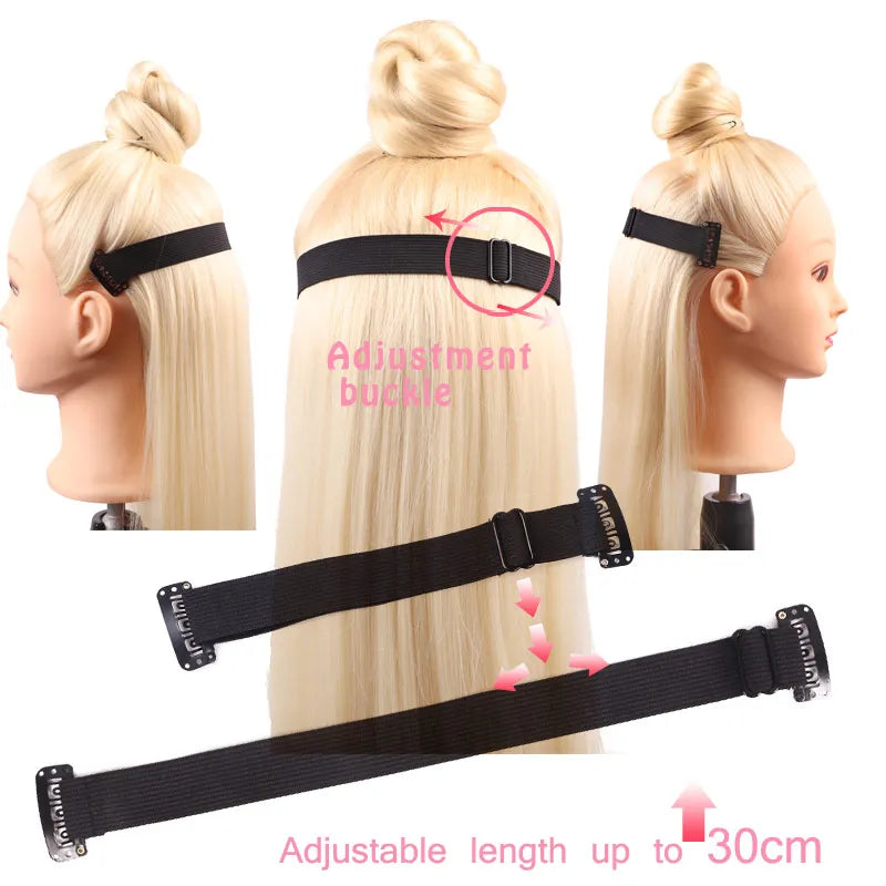 Face Lift Hair Band with Clips Invisible Facelift Stretching Straps Face Line Belt Face Slimming Bands Anti Wrinkles Makeup Tool