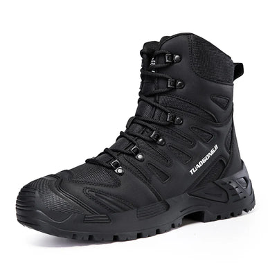 Men's Outdoor Hiking Tactical Boots Ankle Desert Boots Sports Climbing Shoes Military Work Waterproof Work Safety Hunting Shoes