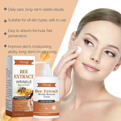 Bee Venom Firming Face Cream Reduce Fine Lines Lifting Nourishing Repair Wrinkle Removal Body Cream Anti Aging Smooth Skin Care