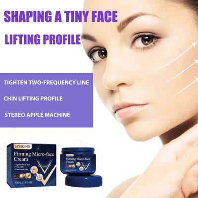 V-Shaped Firming Cream Double Chin W-rinkle Remover F-at B-urning Fade Fine Lines Tighten Nourish Face Lifting S-limming Cream