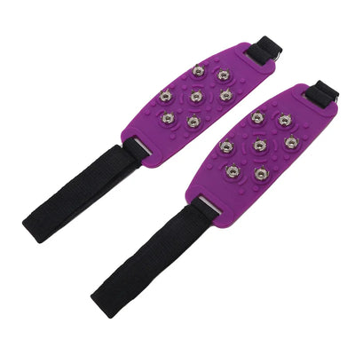 Shoe Spike Winter Winter Velcro Ice Claw Outdoor Climbing Snow Mountain and Snow Ground Anti slip Adjustable