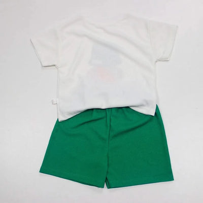 Baby Clothes Summer Children's Casual Sets Loose Cooler Cute Fashion Suit Infants Top + Shorts Two Piece Set