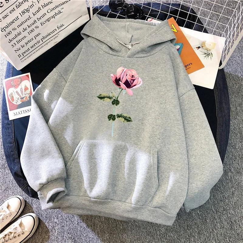 Women's Sweatshirts Hot Sales Autumn Winter Pullovers Hoodies Versatile Woman Style Fashion Casual Sports Print Daily Simplicity