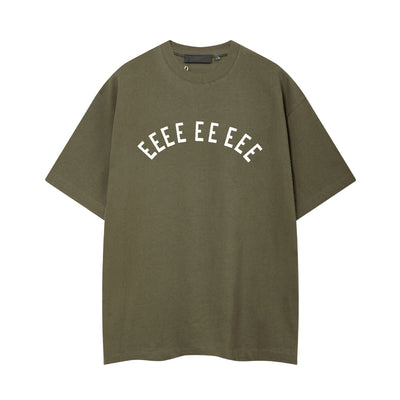 Trend Design Men's T-shirts Arch Letter Logo Streetwear Designer Brand Men's T-shirts Sets