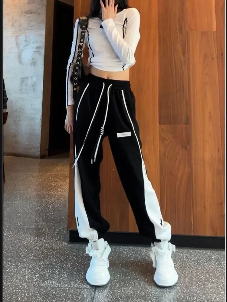 Harem Baggy with Pockets Clothes Female Pants Sweatpants Jogging Trousers for Women Joggers Loose Fitness Sports G Original 90s