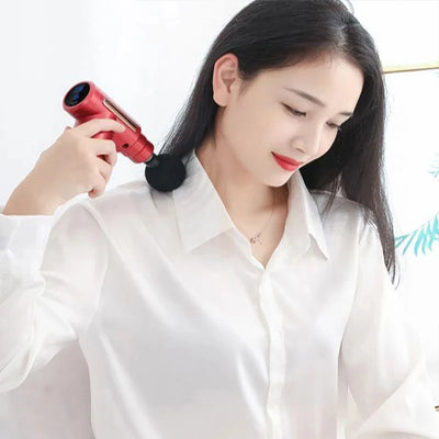 Fascia gun muscle relaxation massager smart mini full body massage impact gun portable small electric full body massage gun