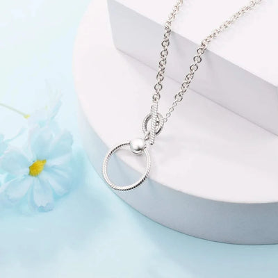 Fashion Necklaces for Women S925 New Sterling Silver Female Chain Necklaces, Jewellery