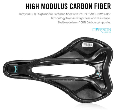 Racing Saddles Bicycle Seat RYET Ultralight 3D Printed Bike Saddle Carbon Saddle Mountain Road MTB Cushion Cycling Seating Parts
