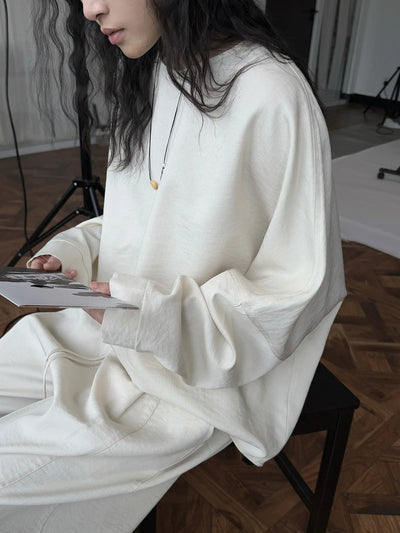 2025 Women Spring Two Pieces Suits Long Sleeve Cotton Blouses With Long Pants Wide Leg Two Pieces Sets Boho Suits Ladies Outfits
