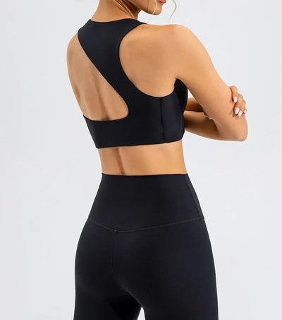 Women Yoga Set  2 Piece Workout Sportswear Gym Clothing Fitness Crop Top High Waist Push Up Leggings High quality Sports Suits