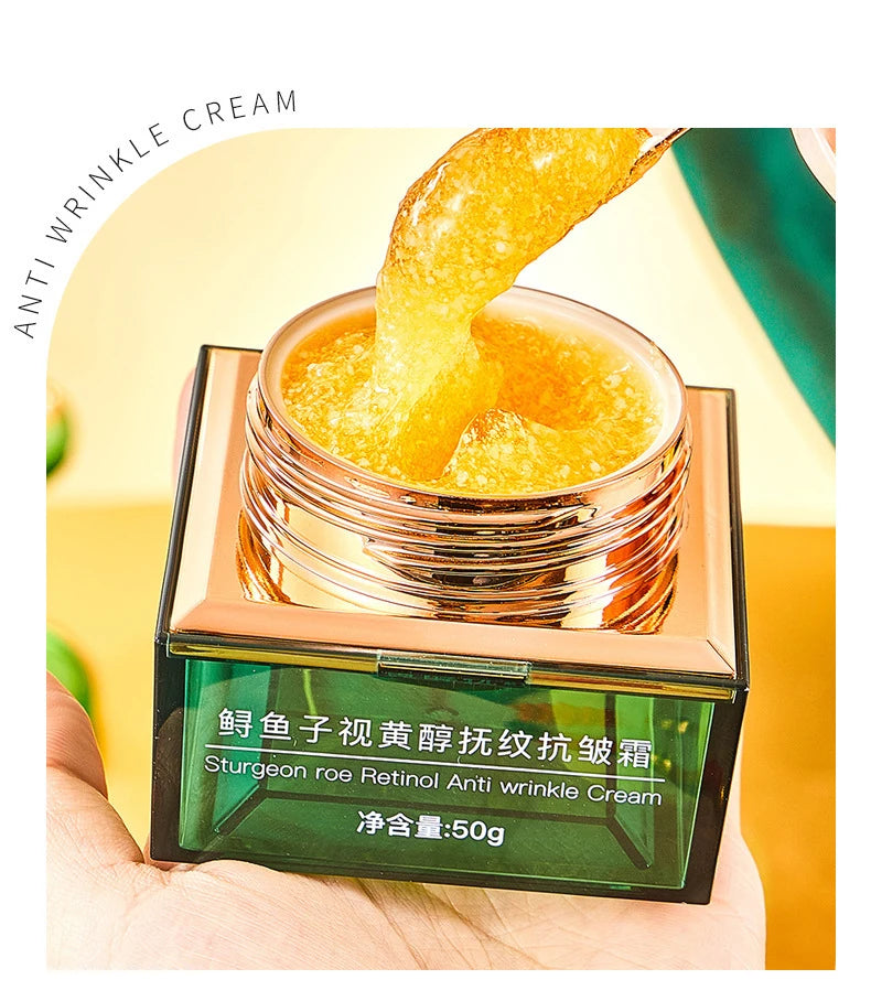 Remove Wrinkle Cream Retinol Face Anti-Aging Firming Lifting Fade Fine Lines Improve Skin Dryness Moisturiz Brighten Skin Care