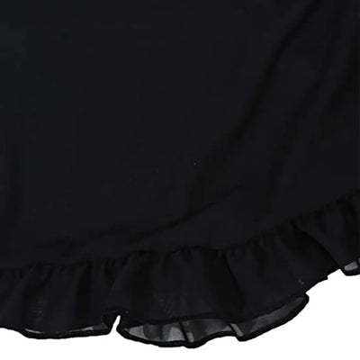 Swimsuit Coverups for Women Ruffle Hem Sarong Beach Bikini Wrap Sheer Short Skirt Chiffon Scarf for Swimwear